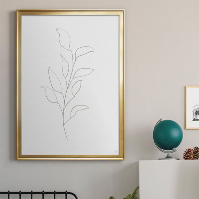 «Botanical Gesture VI», reproduction de cadre photo sur toile