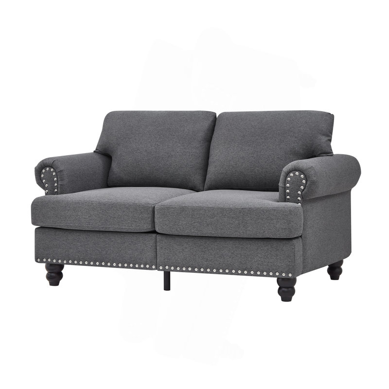 Causeuse 59,5 po., Gris