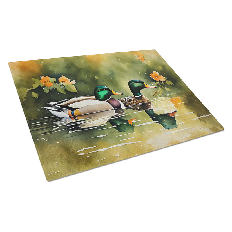 Mallard Glass Cutting Board