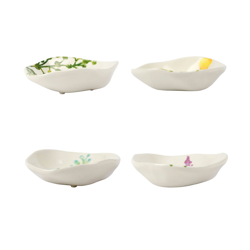 Fiori Di Campo Handmade Earthenware Condiment Server