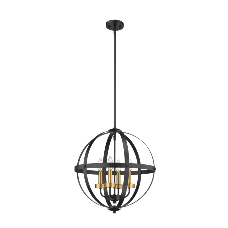 Pavica 4 - Light Matte Black Pendant