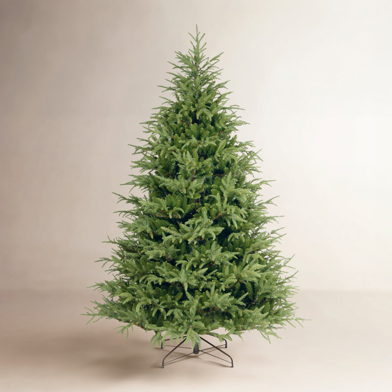 Realistic Frasier Grande Artificial Christmas Tree with Hinged Branches, 7.5' H