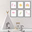 Darleene 6 - Piece Paper Print