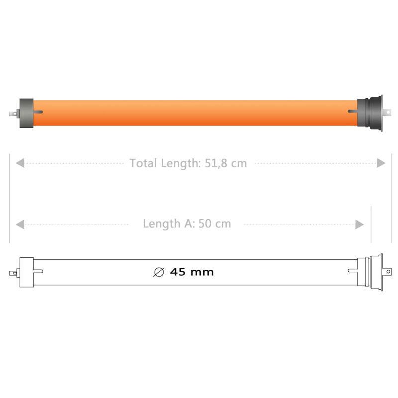 Argento Dakota Fields Tubular Motor