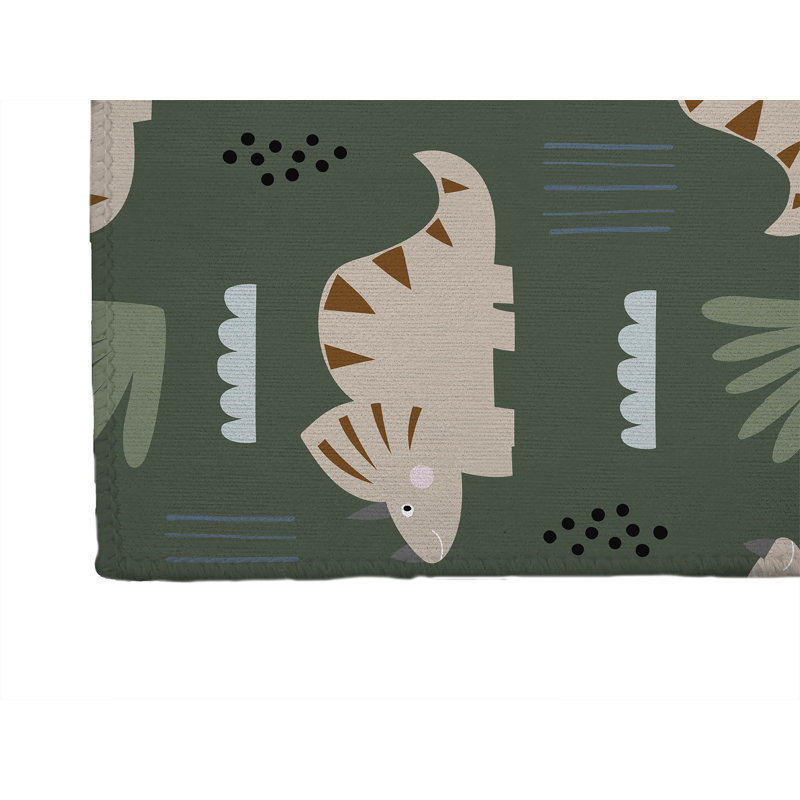 Tricera Watch Kids Play Mat, Rectangle 4' x 6'