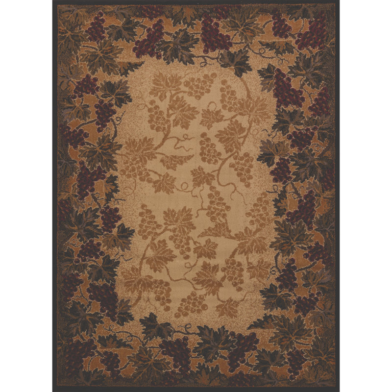 Papillion Floral Indoor Rug, Rectangle 7'10" x 10'6"