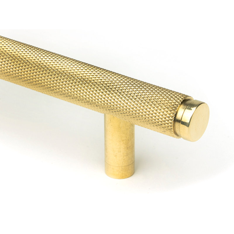 Brompton Bar Handle, Polished Brass, 22.4 cm