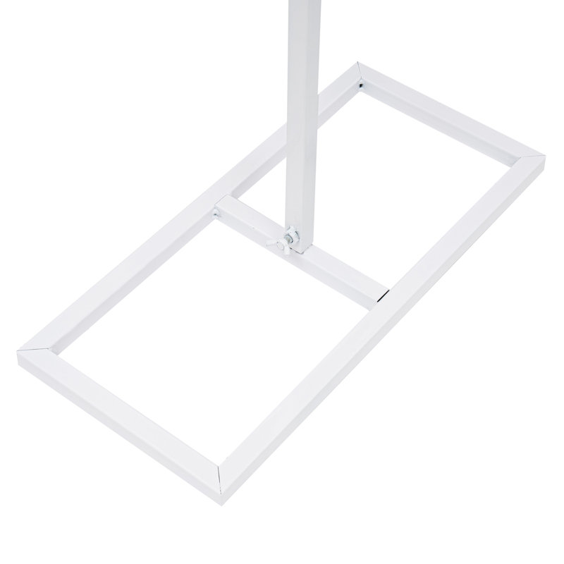 Décorations en fer 90,48 po * 90,48 po, Blanc