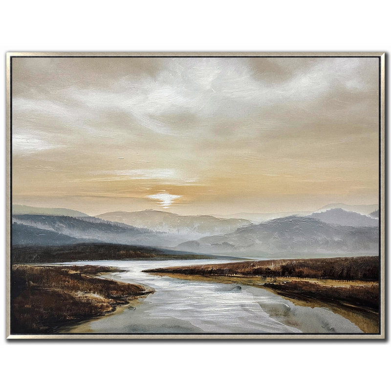Serene Passage Canvas Wall Art