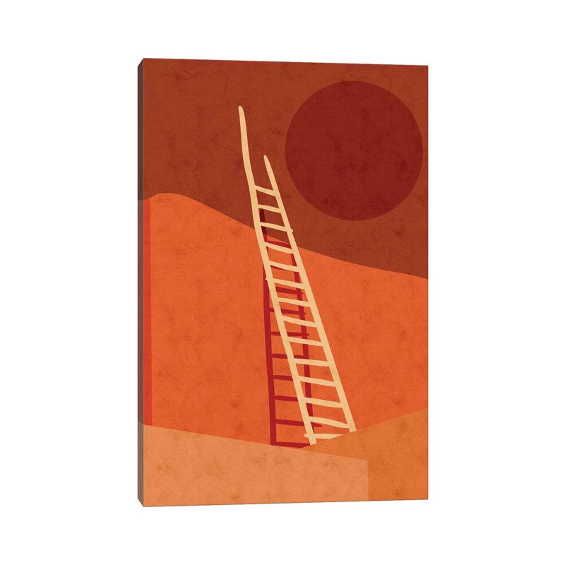 Desert by Reyna Noriega - Wrapped Canvas Print, 20.32 cm H x 30.48 cm W