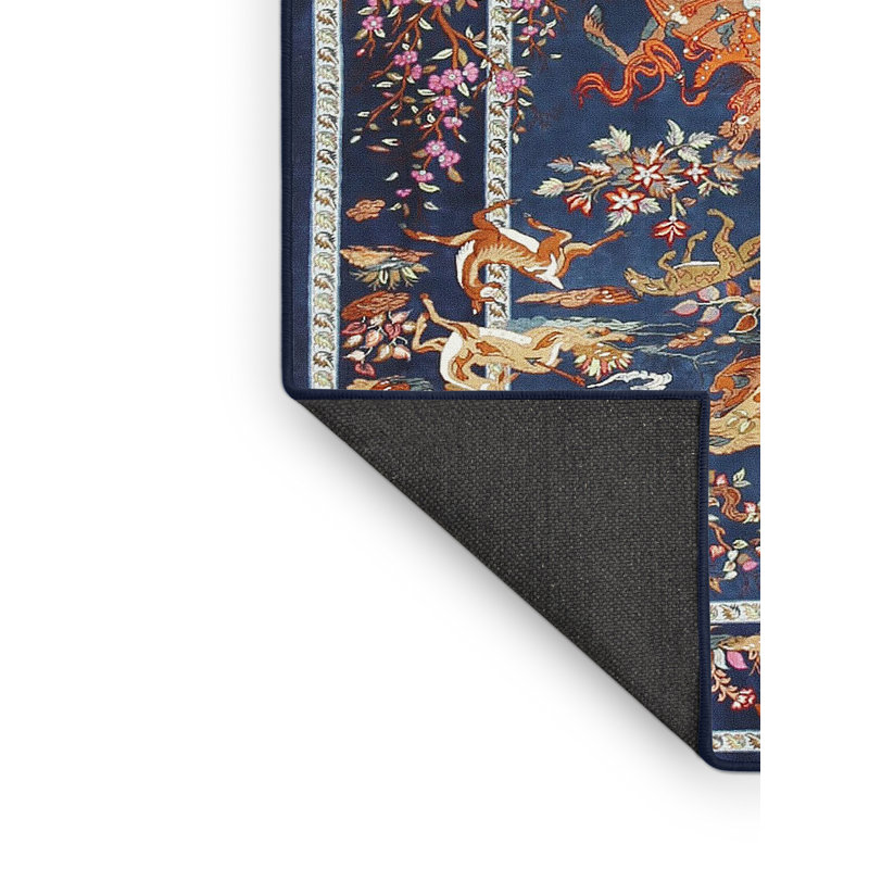 Floral Indoor Rug, Rectangle 8' x 10'