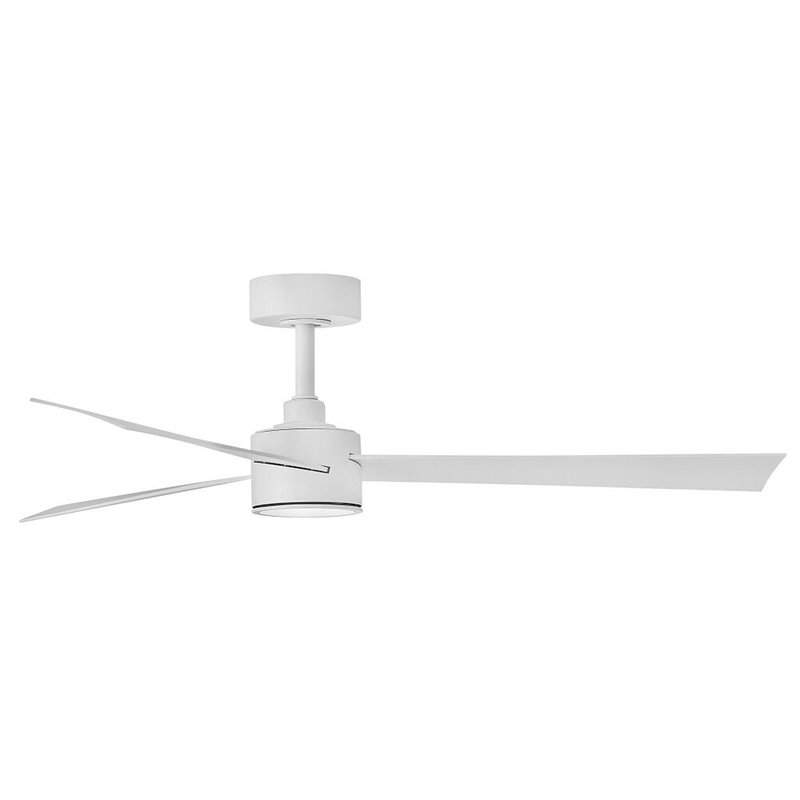 Hinkley Speck Ceiling Fan, White, Matte White