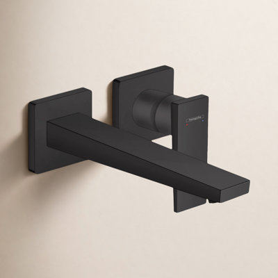 Metropol Low-Flow Wall-Mounted Bathroom Faucet