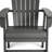 Seashell Upright Adirondack Chair (Set Of 2)-1644548909