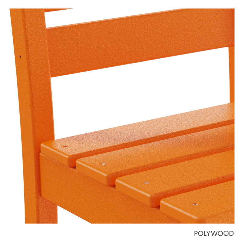Chaise d'appoint POLYWOOD x Sol 72, Tangerine