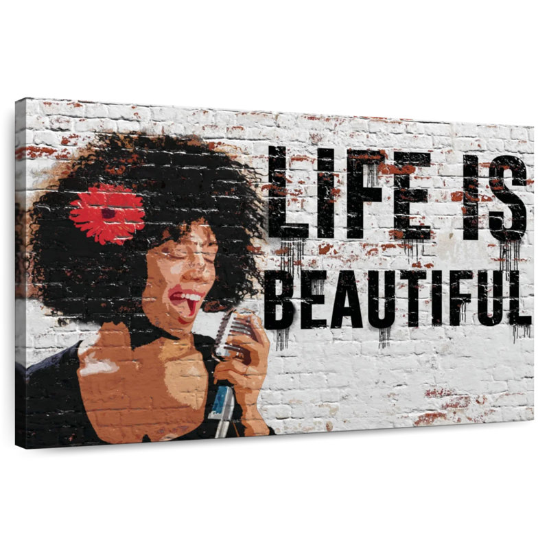 Tergel Life Is Beautiful, H 16 po x l 24 po