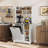 Baker's Rack with Trash Can Bin Cabinet and Charge Station-1113160944