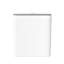 EKO Brio Motion Sensor Trash Can, 10L in White Compact Design, Fingerprint Resistant Trash Bin for Effortless Waste Disposal