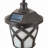 Mizelle Solar Powered Outdoor Wall Lantern Set of 2 with Integrated LED, Vintage Wall Mounted Light