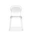 Parisienne Transparent Chair with Polycarbonate Seat-1387943083