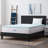 Lucid 4" Gel and Aloe Infused Memory Foam Mattress Topper - Twin XL-1038386699-1038386694