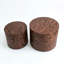 Ensemble de 2 tables basses gigognes rondes, table d'appoint en forme de souche d'arbre, sans assemblage, table d'appoint pour le salon, décor de maison de campagne moderne Wabi-Sabi