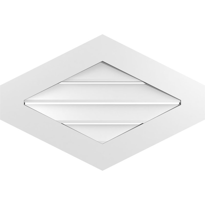Pente verticale verticale en uréthane 6 pi, 20" H x 30" W x 1" D