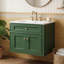 Meuble-lavabo mural avec lavabo en céramique-1175810929