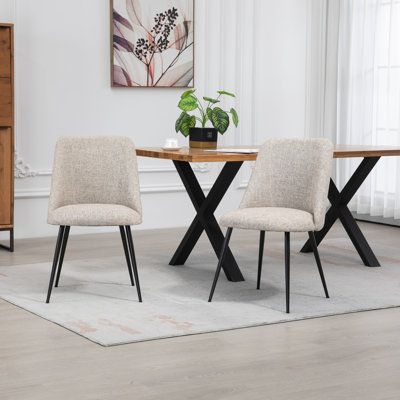 Arcanum 46cm H Fabric Upholstered Side Chair