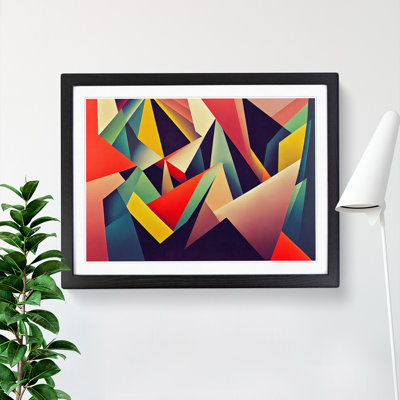 Enticing Modern Abstract 1 Piece Single Picture Frame Wall Art