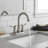 Modern Bathroom Sink Faucet with 2 Handles-120218798