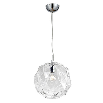 Studio 1 - Light Chrome Single Pendant