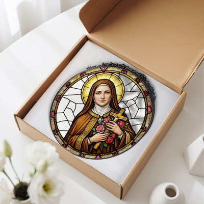 Vitrail Saint Rose H H 12 po