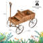 Addix Wood Plant Pot