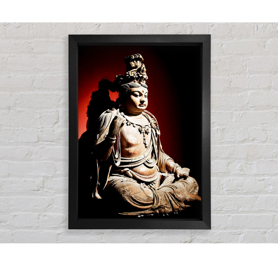 Buddha Peace Within - Einzelner Bilderrahmen Kunstdrucke