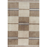 Hand-Knotted High-Quality Brown Area Rug