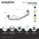 Kingston Brass Meridian 10-Inch x 12-Inch Angled Grab Bar with Soap Holder