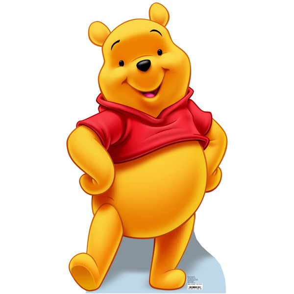 Winnie the Pooh Hunny Pot' Graphic Art Winnie the Pooh Size: 40 cm