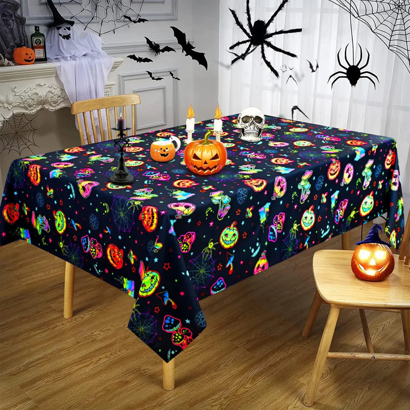 Nappe d'Halloween Blacklight