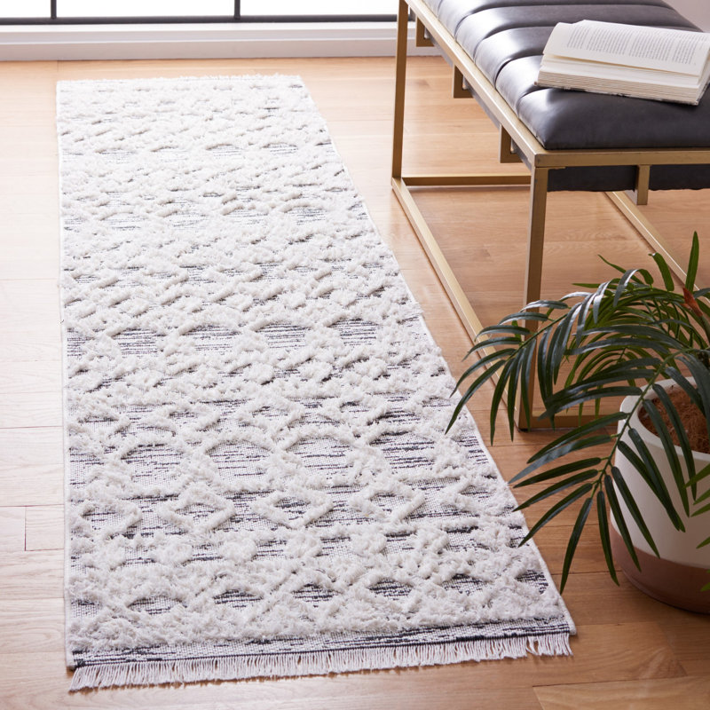 Augustine Performance Geometric Rug, Runner 2' x 9'
