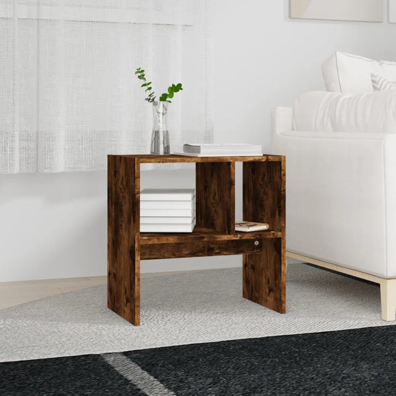 Table basse vidaXL, Chêne fumé, Chêne fumé
