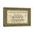 Distressed Black Framed Canvas