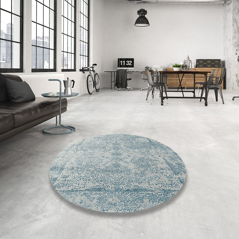 Moroccan Indoor Rug, Round 5'