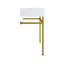 Meuble-lavabo mural en acrylique 24 po Redsey par Modway-2095556567