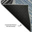 Tapis géométrique Lonon AMF1942 lavable à la machine de qualité supérieure-263363782