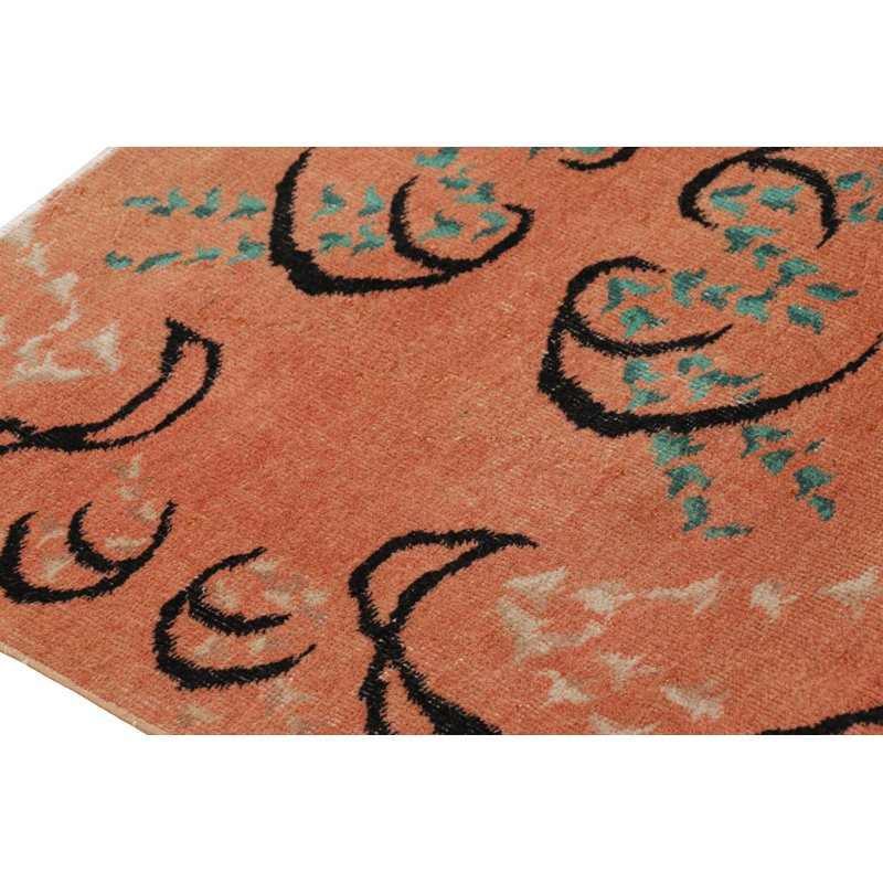 One-of-a-Kind 3'8”x6'11” Hand Knotted Area Rug