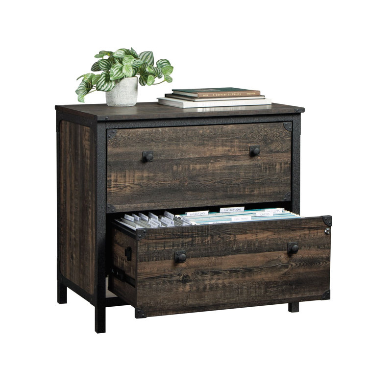 Buthayna Accent Chest, Brown/Black, 29.528" H x 30.394" W x 20.079" D