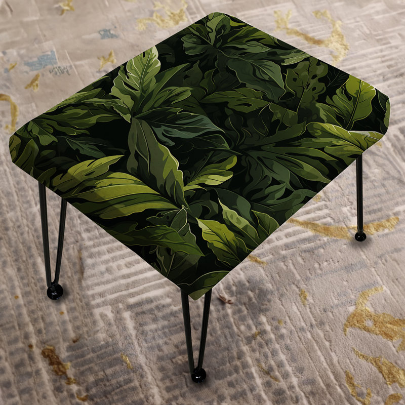 Jungle Camouflage Adventures - Repose-pieds rectangulaire camouflage