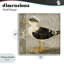 Plaque murale petite mouette maritime, design par Suzanne Nicoll