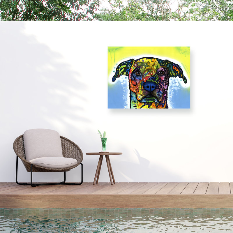 Toile d'extérieur Dean Russo «Fiesta», H 35 po x l 47 po x P 1,5 po